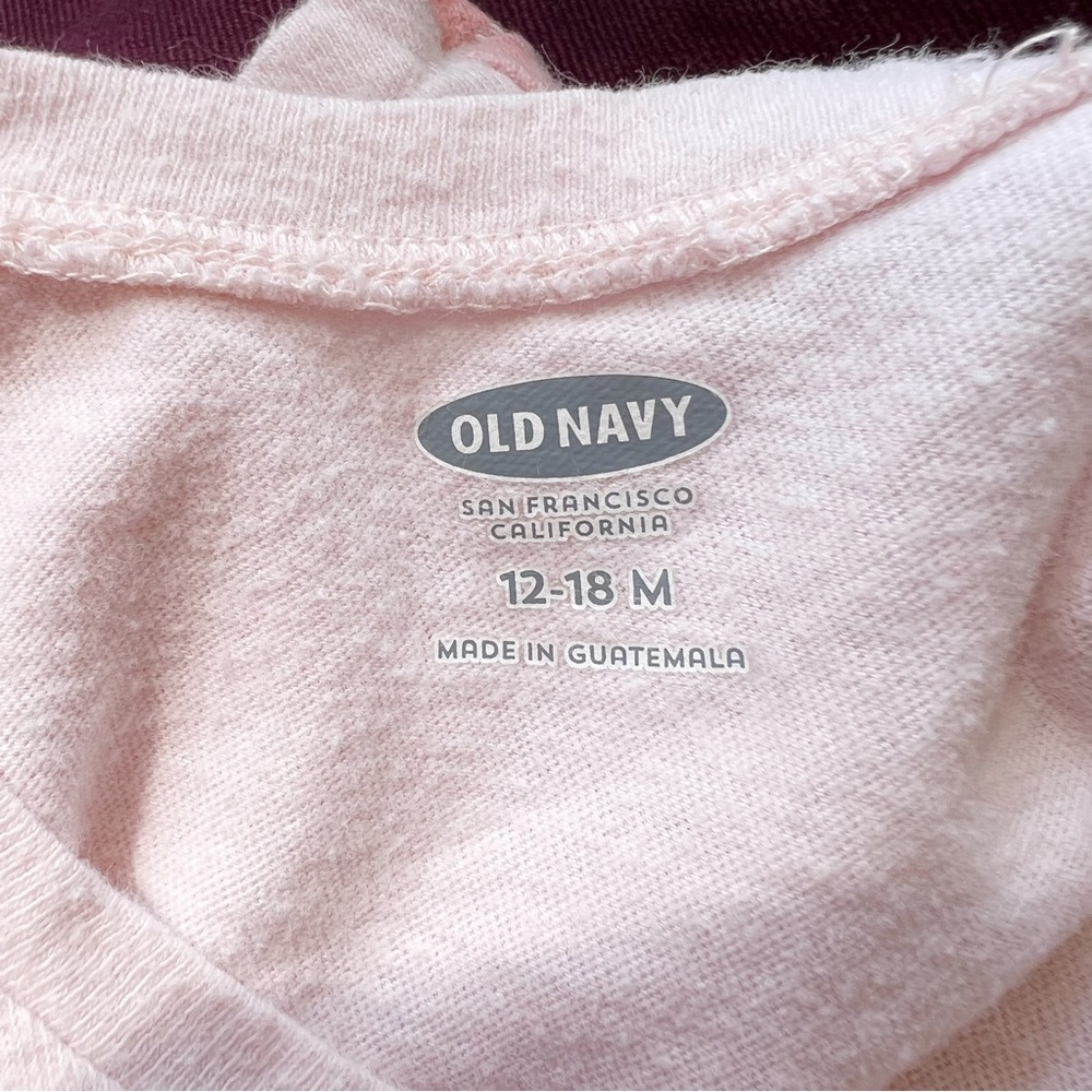 flamingo heart tank top summer baby shirt pastel love zoo bird sweethearts 12M - Picture 6 of 6